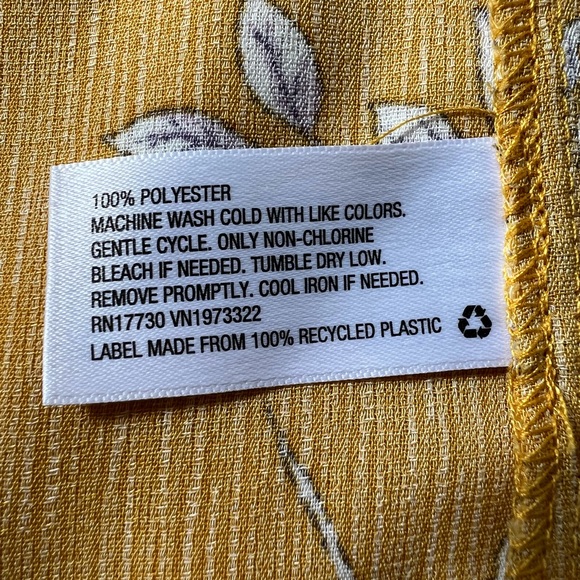 Yellow Floral Off the Shoulder Dress - Picture 6 of 6